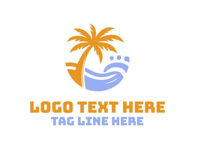 Palm Tree Coast Logo