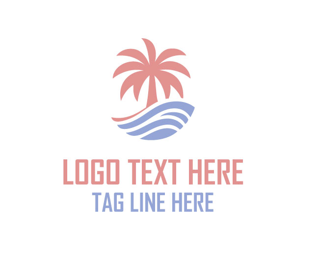 Palm Tree Breeze Logo
