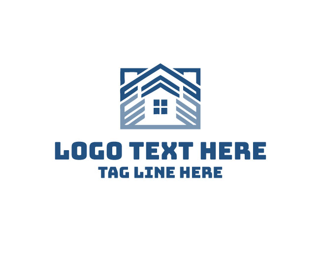 Abstract Roofing Build Logo