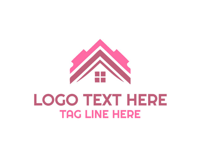 Abstract Roofing Arch Logo