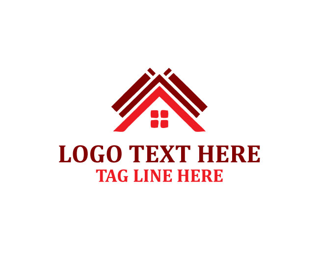 Abstract Roofing Frame Logo
