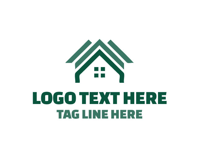 Abstract Roofing Angle Logo