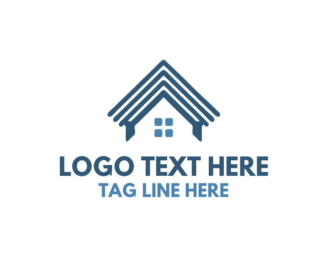  Abstract Roofing Flow Logo