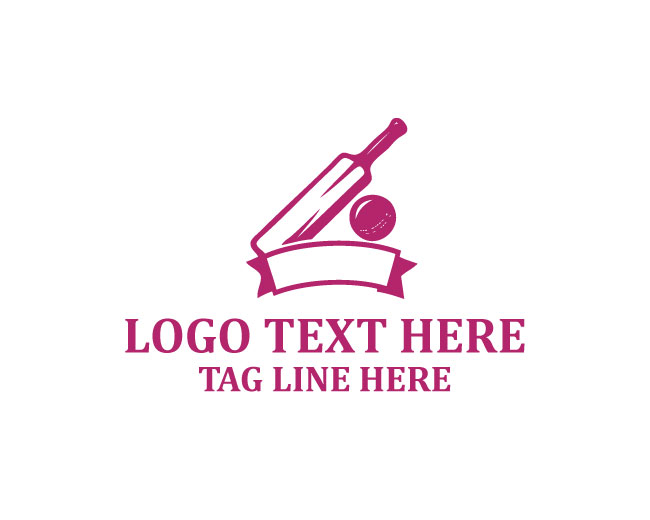 Cricket Bat Handle Focus Logo