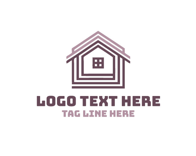 Abstract Roofing Solid Logo