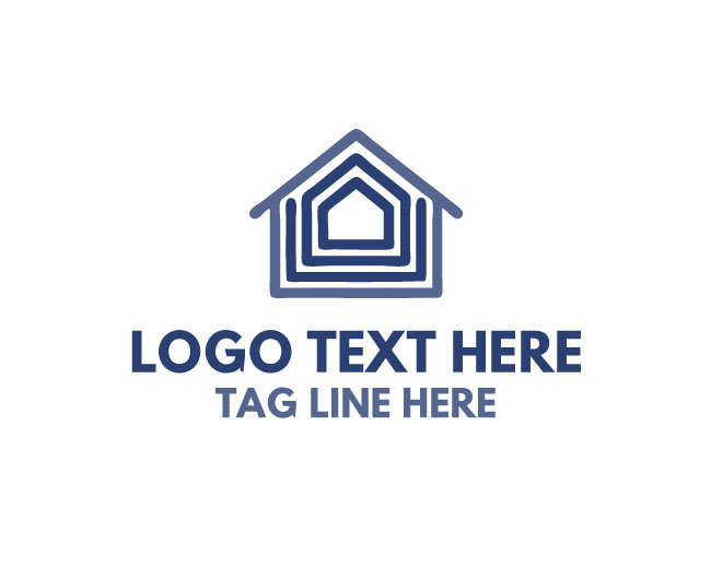 Abstract Roofing Linear Logo