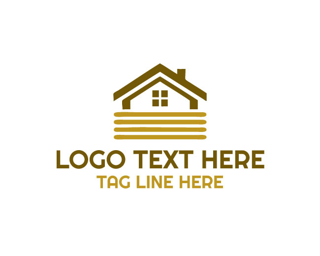 Abstract Roofing Frame Mark Logo