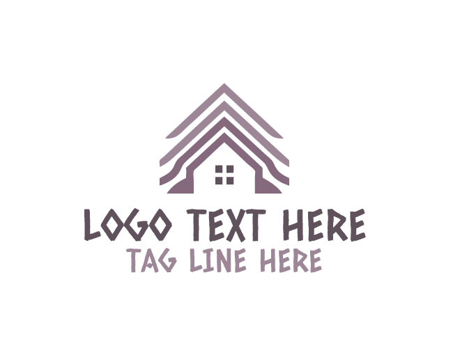  Abstract Roofing Arch Mark Logo