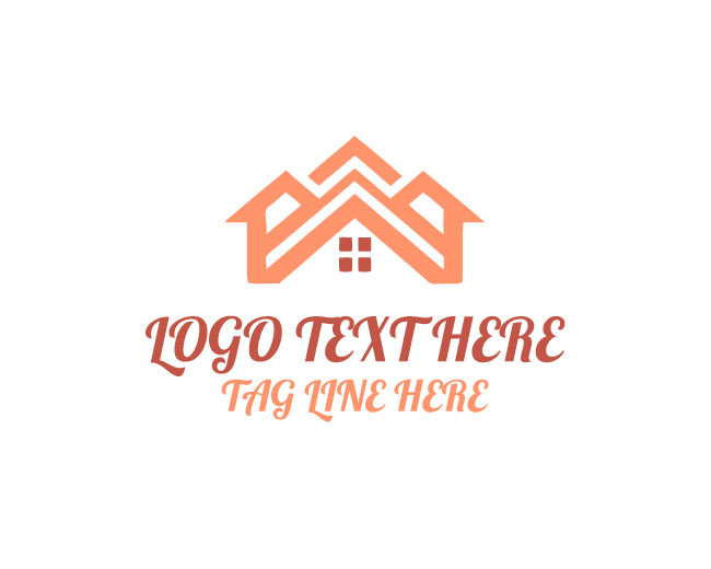 Abstract Roofing Grid Mark Logo