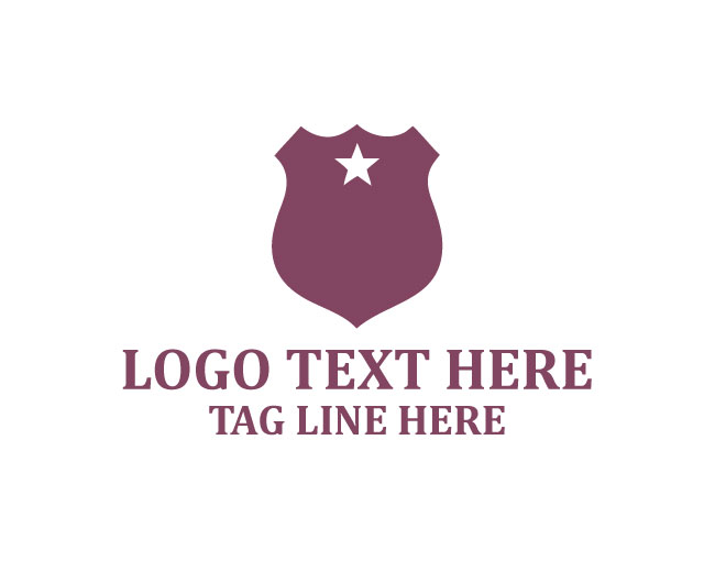 Strong Police Badge Logo