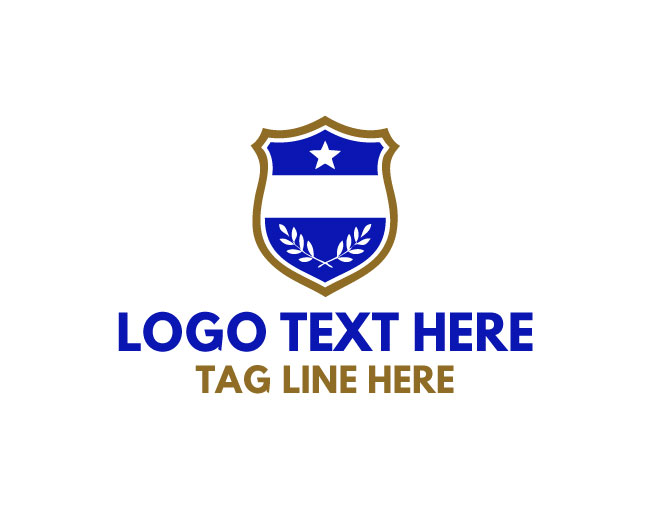 Precision Star Police Badge Logo