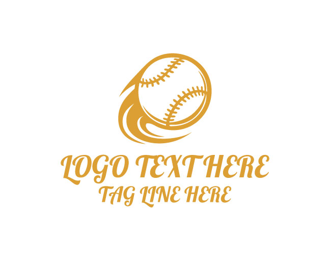 Baseball Ball Logo
