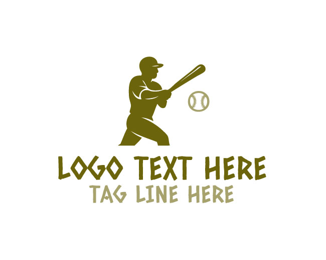  Baseball Bat Logo