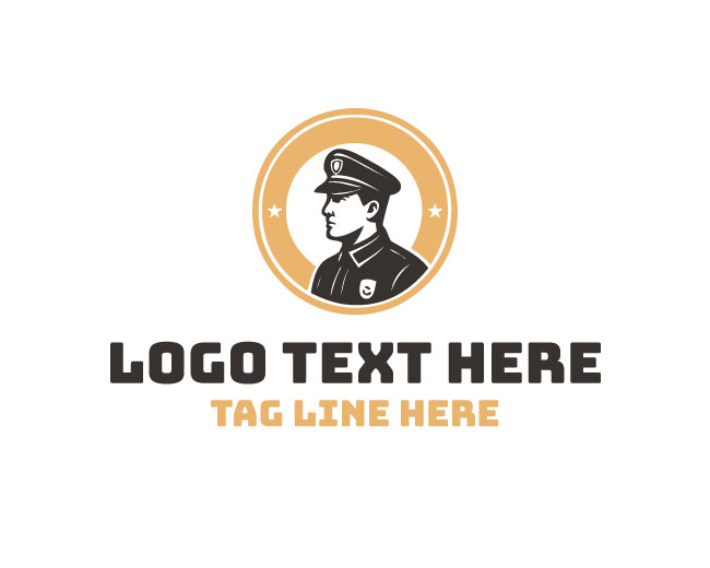 Police Officer Cap Logo