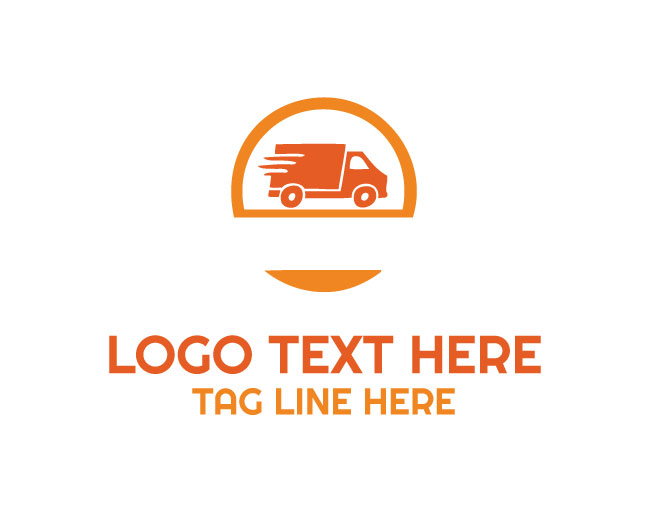 Courier Delivery Logo