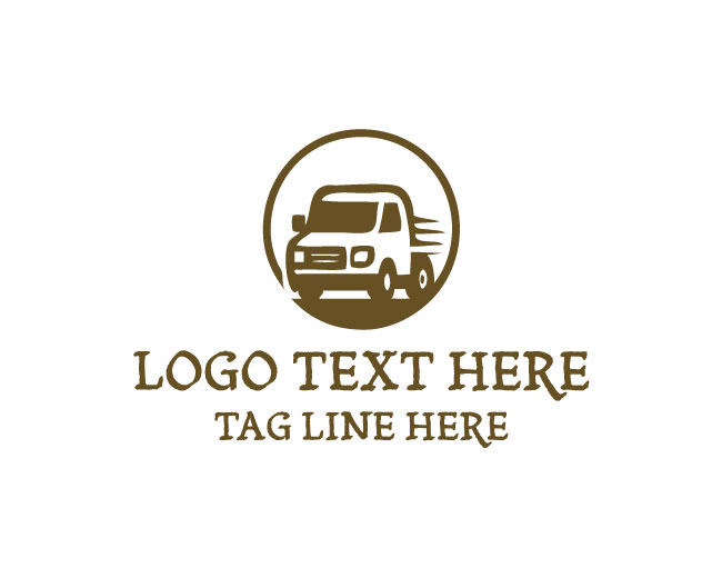  Courier Shipping Logo