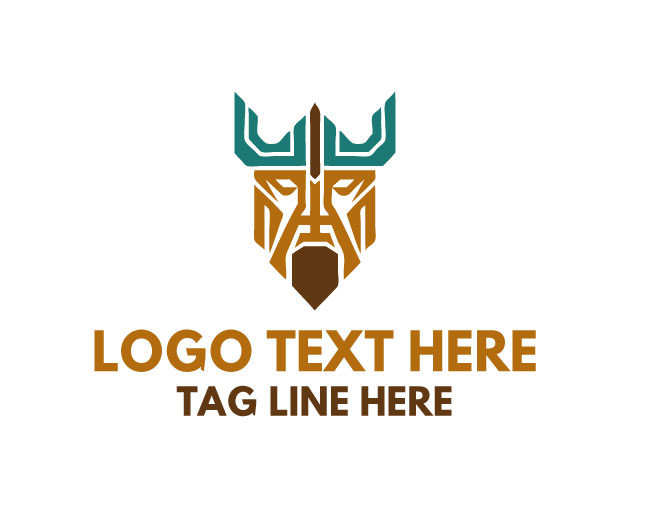 Viking Axe Logo