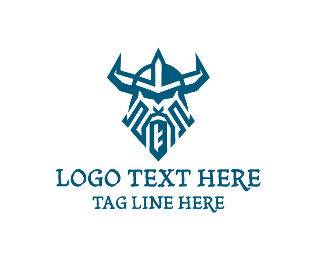 blue Viking Logo