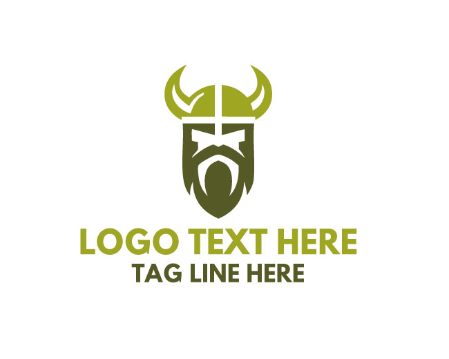 Viking Head Logo