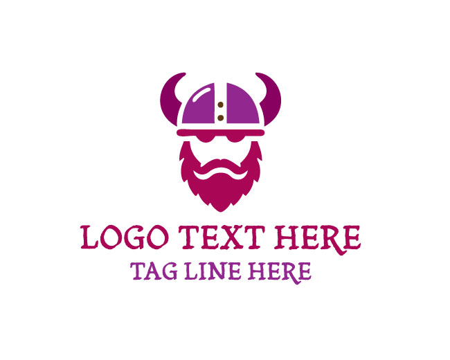 Viking helmet Logo