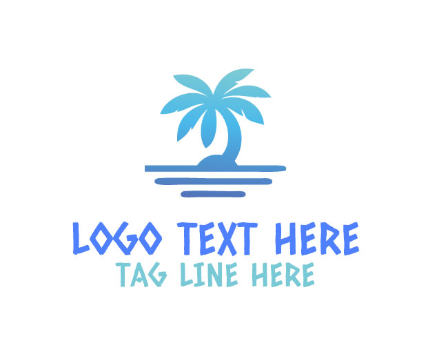 Palm Tree Horizon Logo