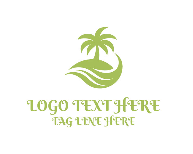 Palm Tree Pathway Logo