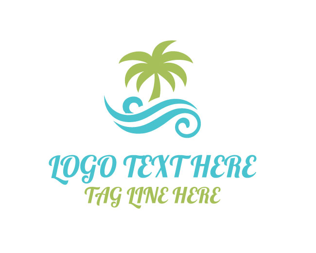 Palm Tree Dune Logo