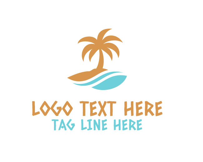 Palm Tree Breeze Logo