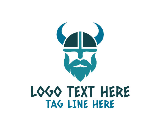 Viking helmet Logo