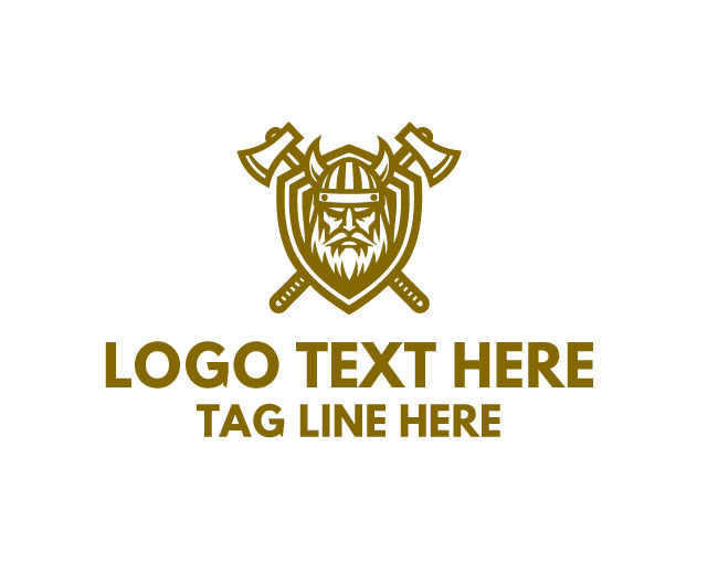 Viking Frost Axe Logo
