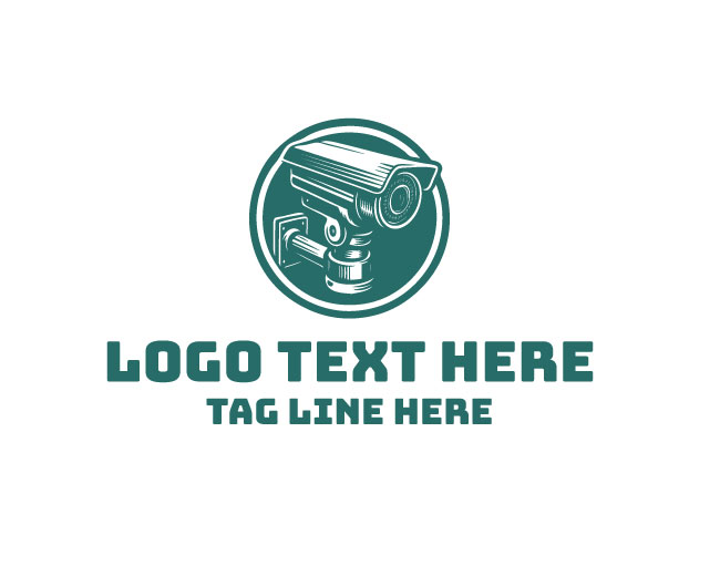 Dual Lens Surveillance Camera Logo