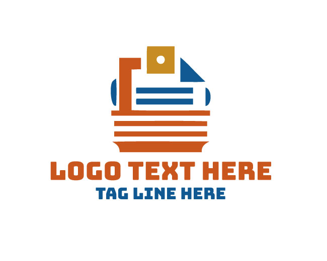 Clean Paper Sheet Logo