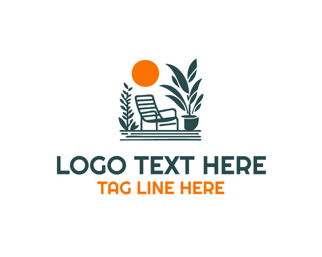Backyard Landscape Logo