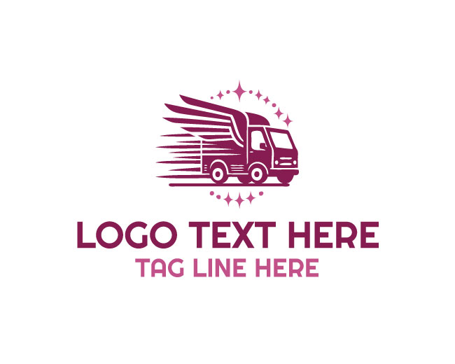 Delivery Courier Logo