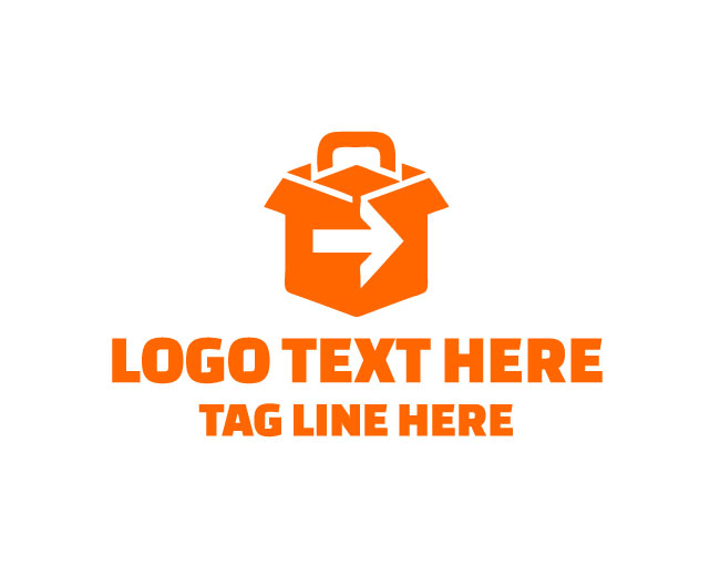Minimal Courier Box Logo