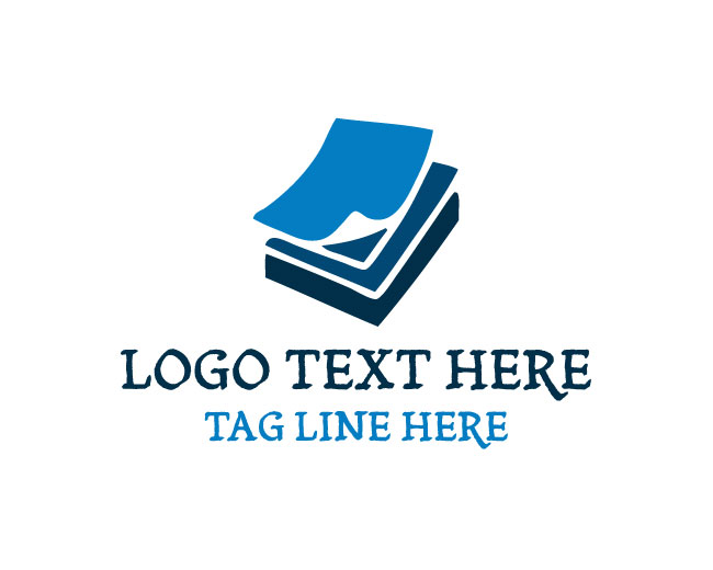 Layered Paper Logo