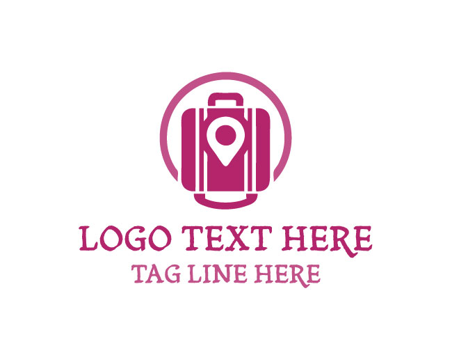 Modern Travel Bag Logo