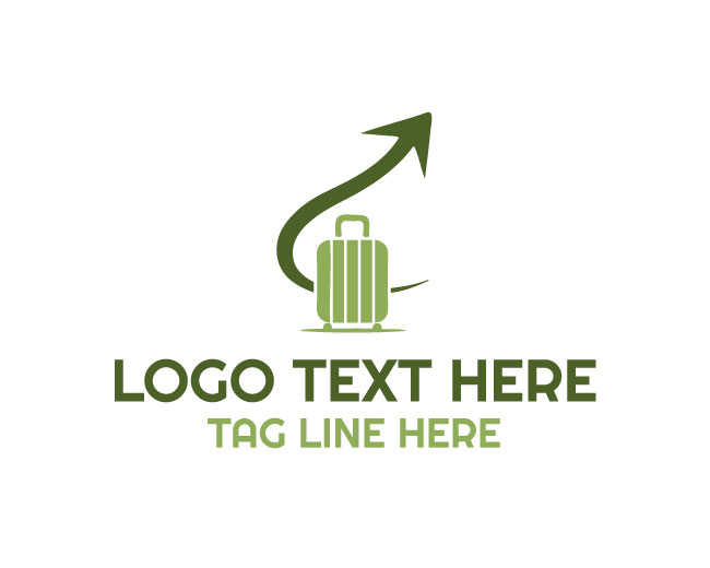 Up Arrow Travel Bag Logo