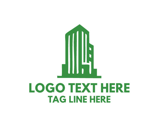  Building Retail Center Logo