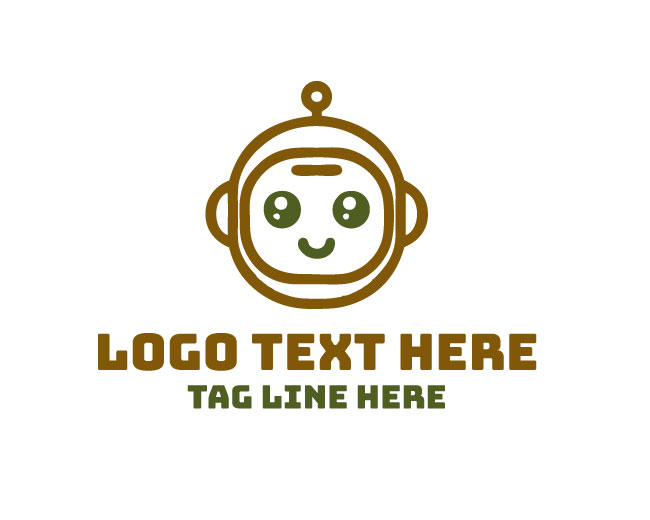 Smiling Robot Logo