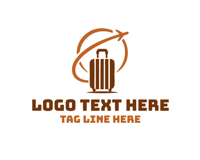 Minimal Travel Bag Logo