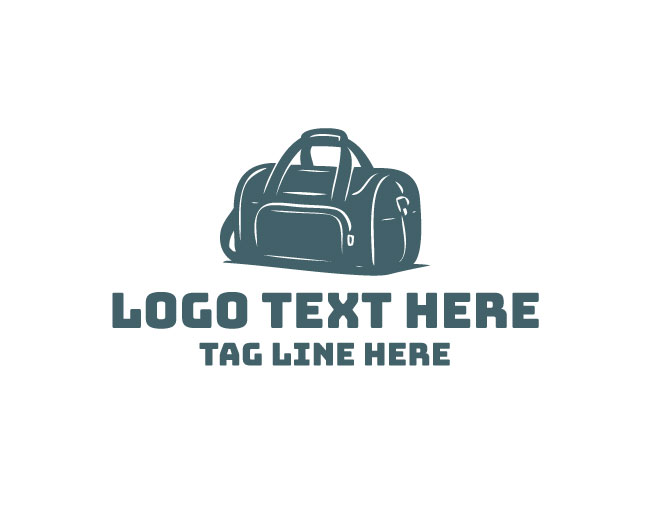 Travel Zipper Bag Logo