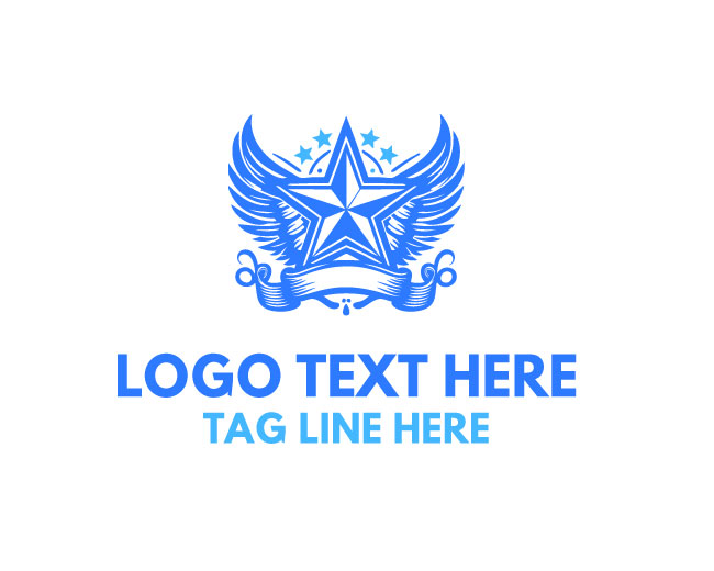 Minimal Star Police Badge Logo