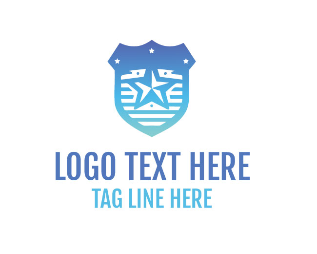 Bold Police Badge Logo