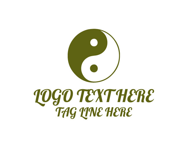  Yin Yang Line Logo