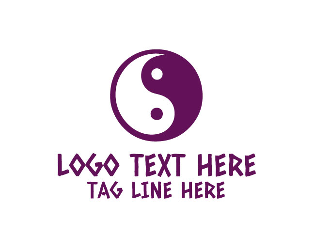 Yin Yang Energy Logo