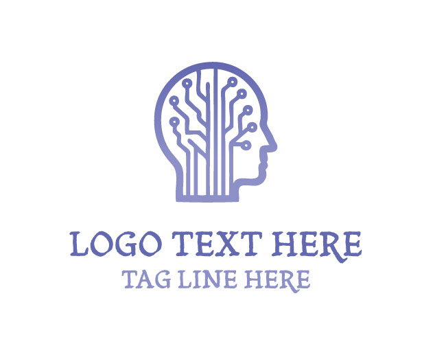 Digital Technology Head Logo