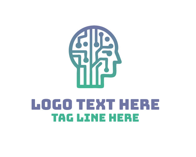 Glow Technology Head Logo