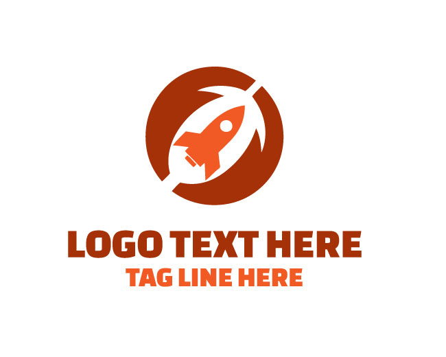 Minimal Rocket Tech Logo
