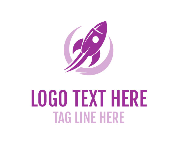 Abstract Rocket Tech Logo